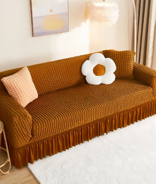 Bubble Sofa Covers  (Copper Brown)