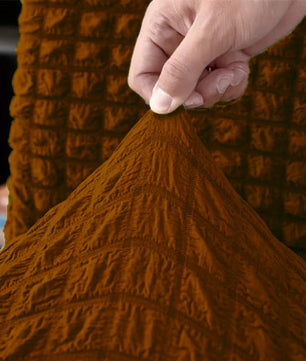 Bubble Sofa Covers  (Copper Brown)