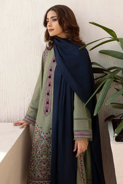 Jazmin - khaddar 3pc Embroidered Winter Suit
