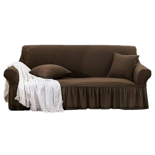 Turkish Style Sofa Covers - Dark Brown