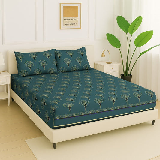 3 PC Fitted Bed Sheet Set-ZF01