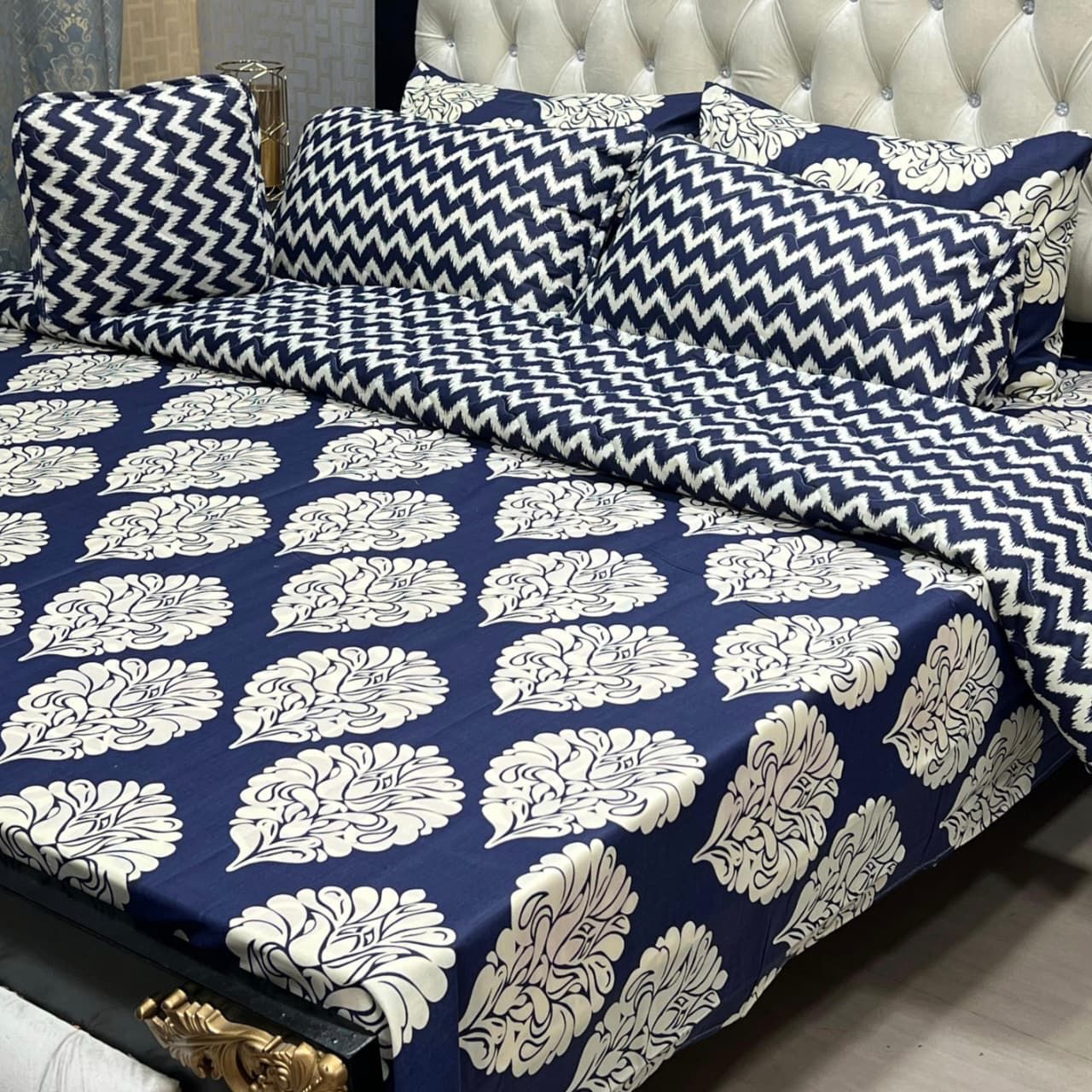 7Pc Printed Comforter Set -CS16