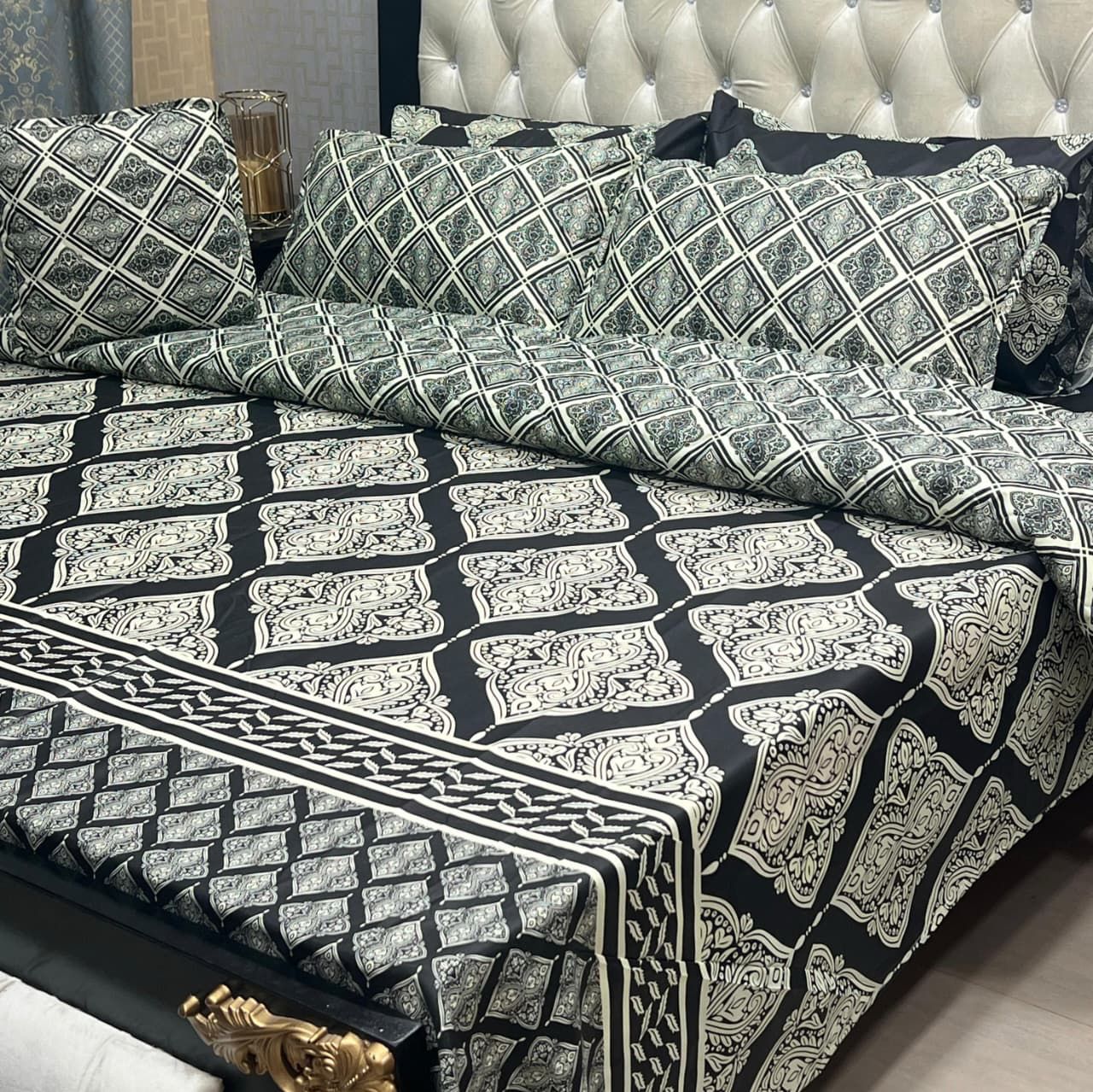 7Pc Printed Comforter Set -CS20