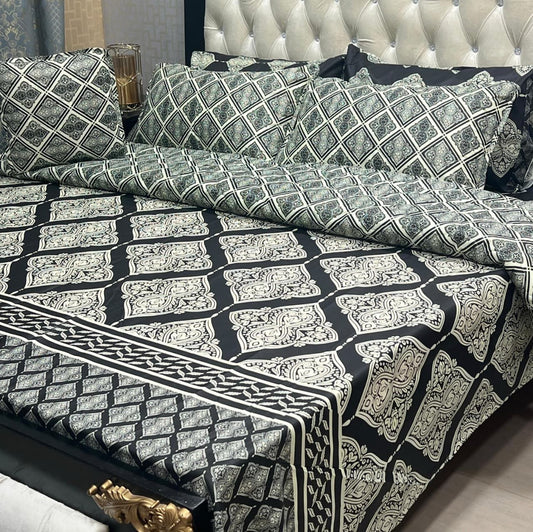 7Pc Printed Comforter Set -CS20