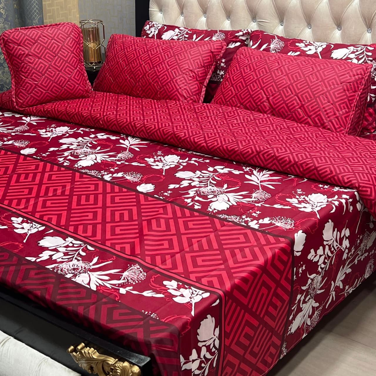 7Pc Printed Comforter Set -CS27