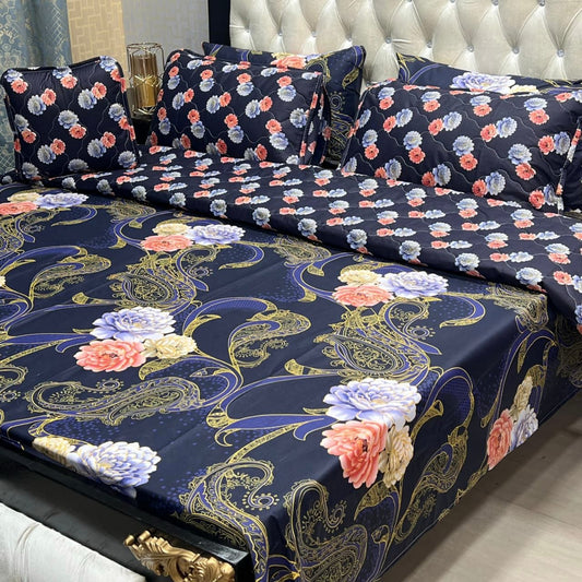 7Pc Printed Comforter Set -CS31