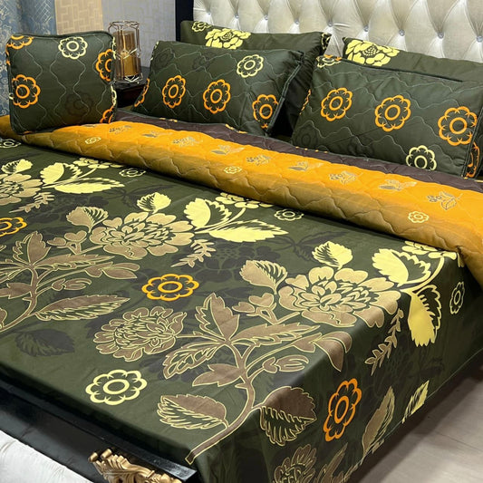 7Pc Printed Comforter Set -CS32