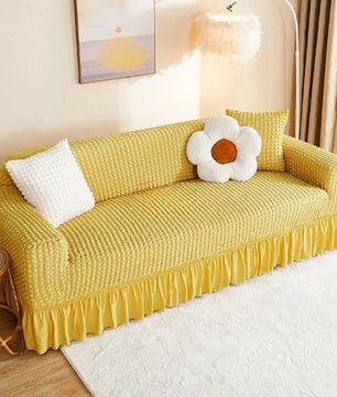 Bubble Sofa Covers  (Golden-Beig)