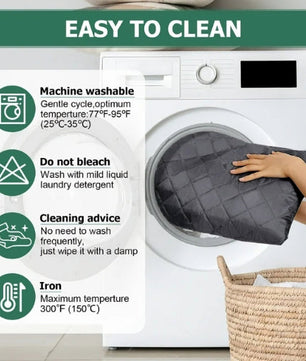 Cotton Quilted Sofa Runner - Sofa Coat Grey